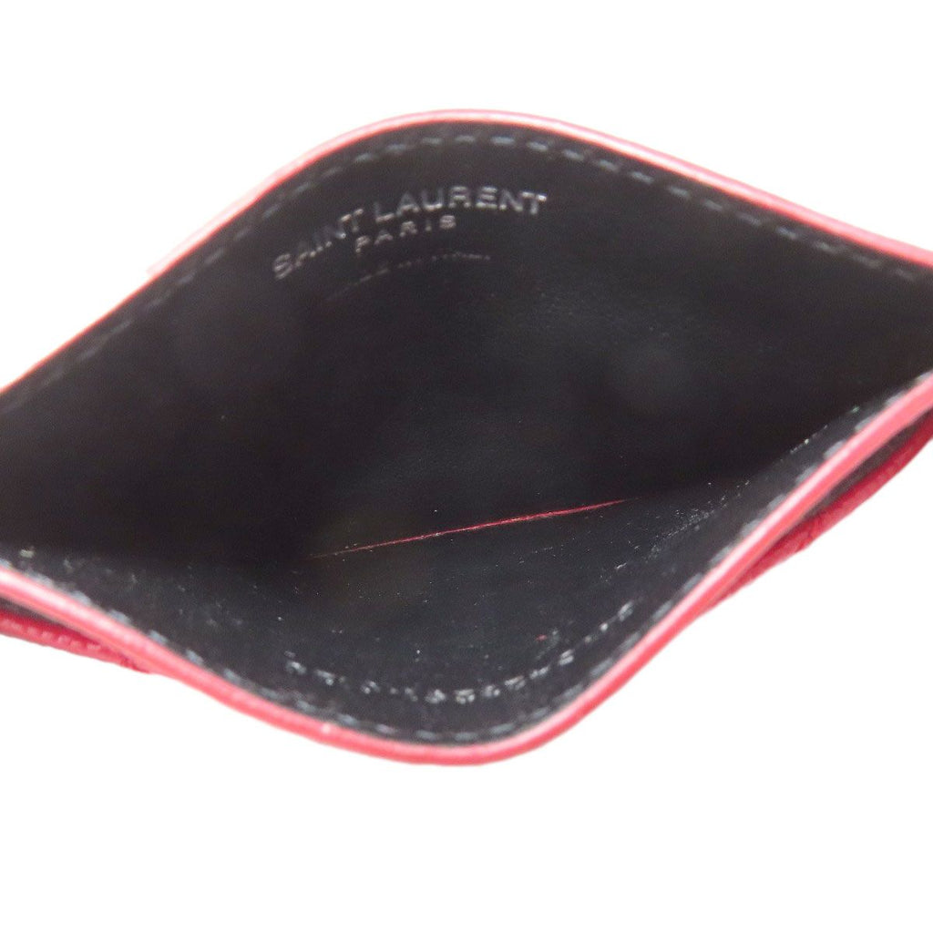 Saint Laurent Cassandra Card Case Leather — view 4