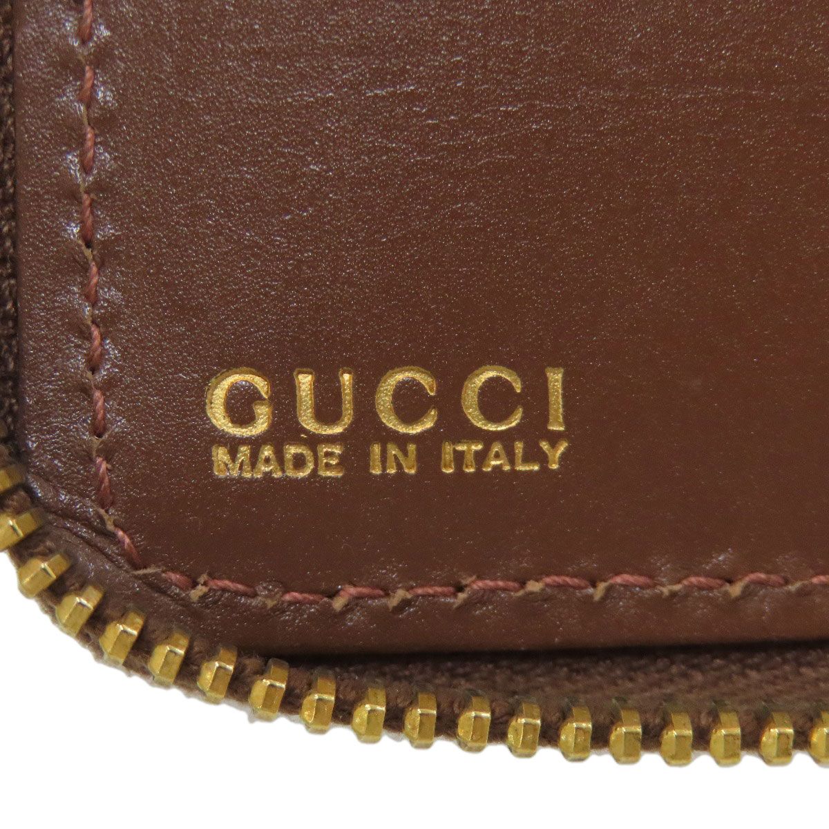 Gucci Logo Coin Case Leather — view 6