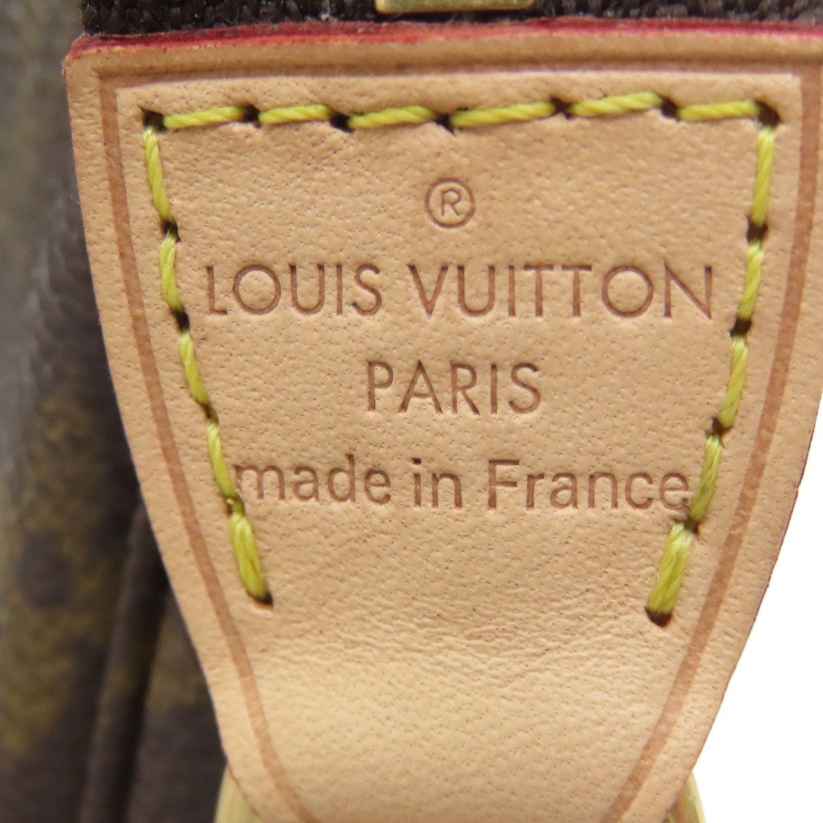 Louis Vuitton Pochette Pouch Monogram Canvas Brown — view 6