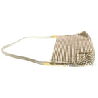 Saint Laurent Paris Suzanne Pave Crystal Satin Leather Shoulder Bag Top Handle — view 3