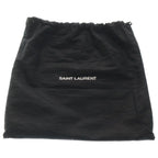 Saint Laurent Paris Suzanne Pave Crystal Satin Leather Shoulder Bag Top Handle — view 6