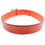 Gucci Guccissima Leather Belt Orange — view 2