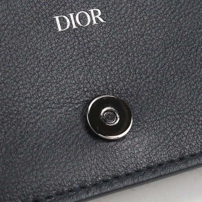 Dior Business Card Holder Oblique Jacquard — view 5