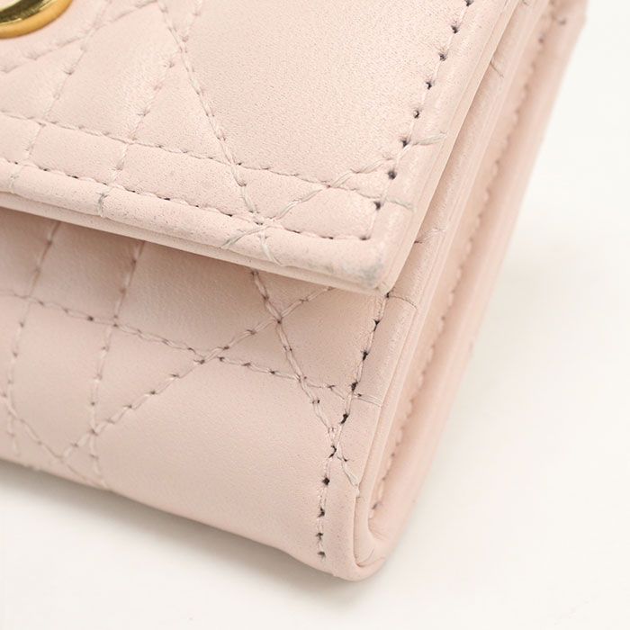 Dior Glycine Wallet Joli Bifold Lambskin — view 3