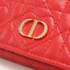 Dior Glycine Wallet Caro Bifold Lambskin — view 4