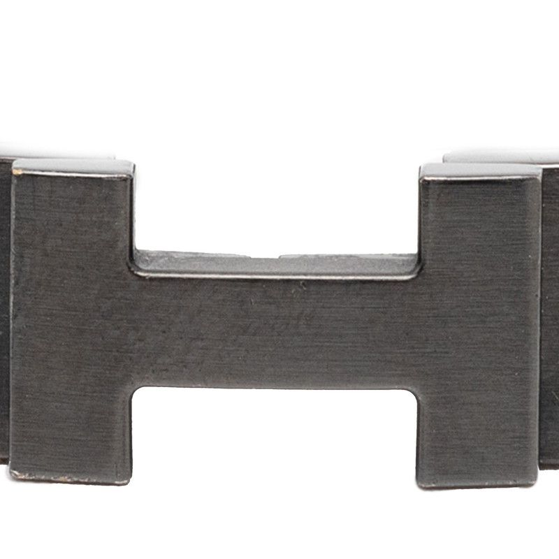 Hermes Click HH Bandana Black White Metal — view 6