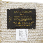 Louis Vuitton Scarf Shawl Mohair Echarpe Monogram Glitter — view 4