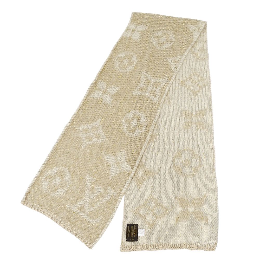 Louis Vuitton Scarf Shawl Mohair Echarpe Monogram Glitter — view 3