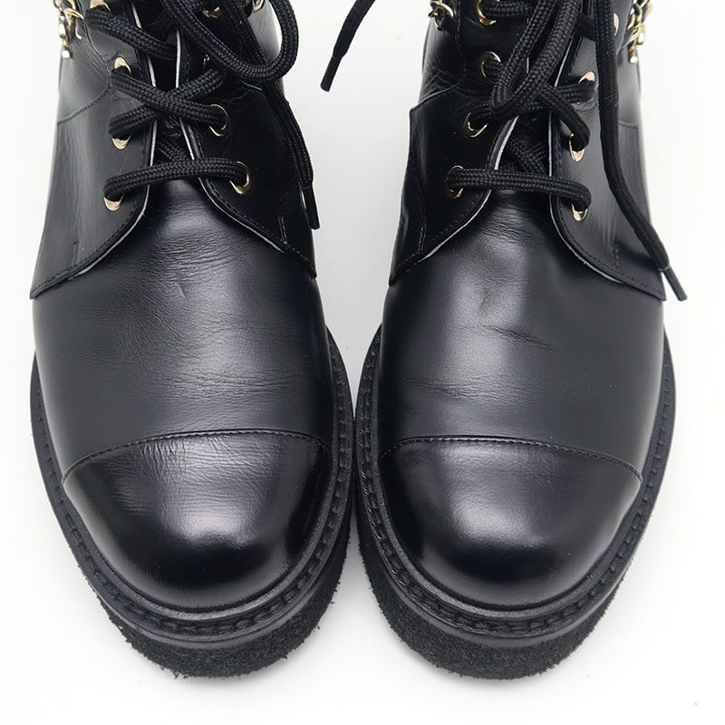 Chanel Short Boots Platform 37 Shoes — view 4