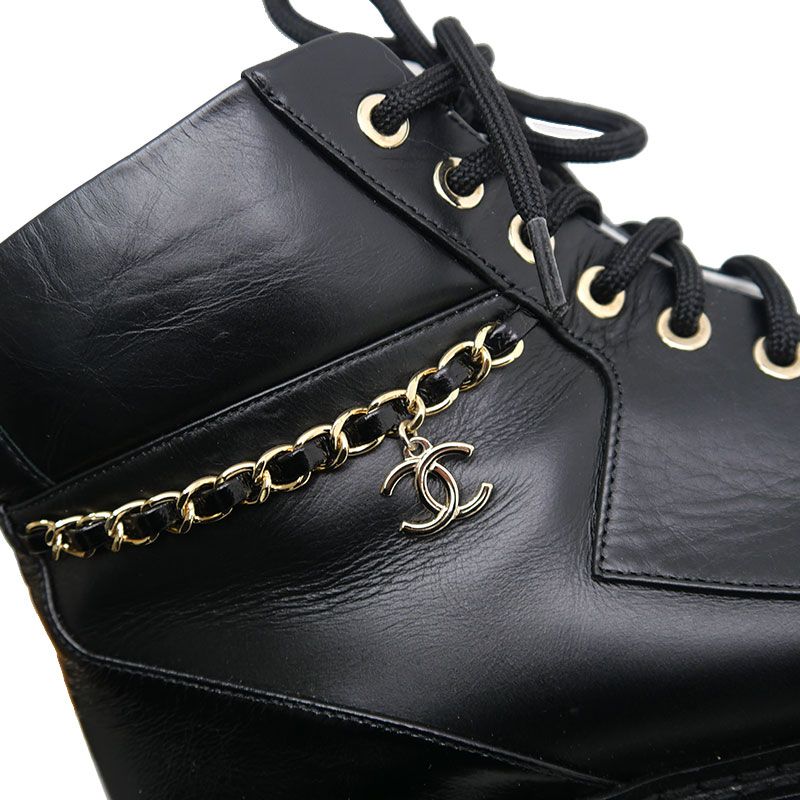 Chanel Short Boots Platform 37 Shoes — view 6
