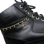 Chanel Short Boots Platform 37 Shoes — view 6