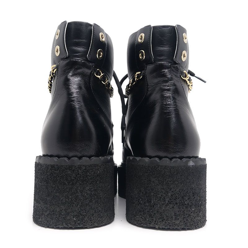 Chanel Short Boots Platform 37 Shoes — view 3