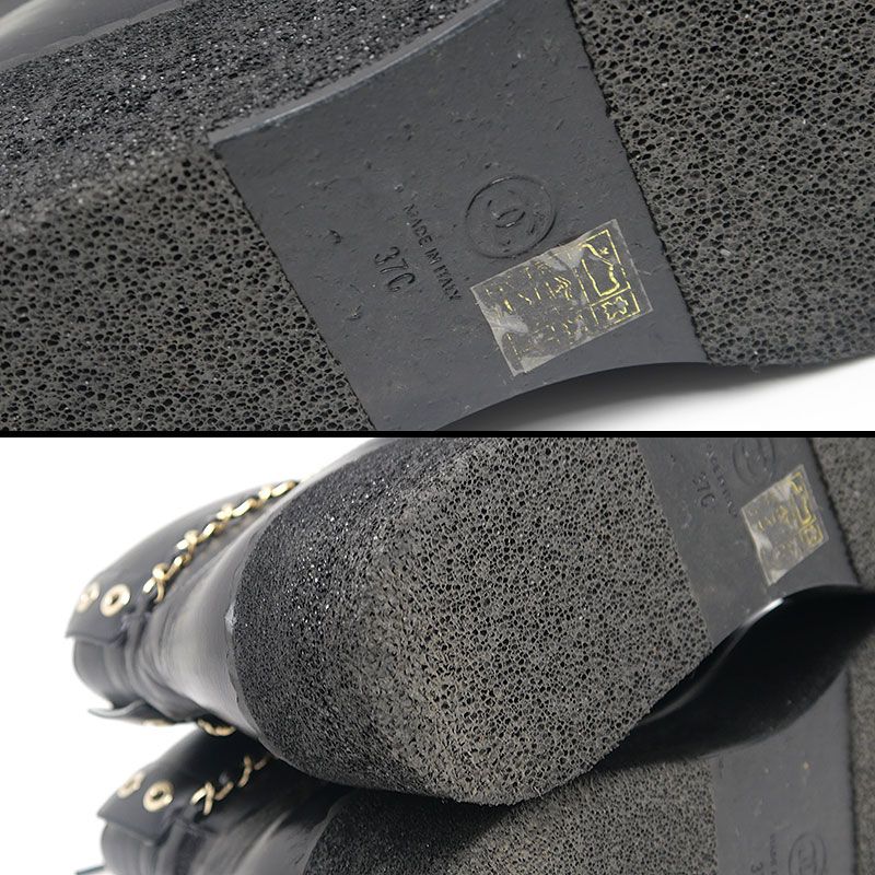 Chanel Short Boots Platform 37 Shoes — view 9