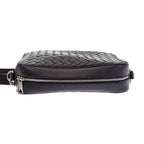Bottega Veneta Intrecciato Camera Shoulder Bag Calf Black — view 8