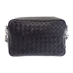 Bottega Veneta Intrecciato Camera Shoulder Bag Calf Black — view 4