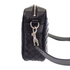 Bottega Veneta Intrecciato Camera Shoulder Bag Calf Black — view 6