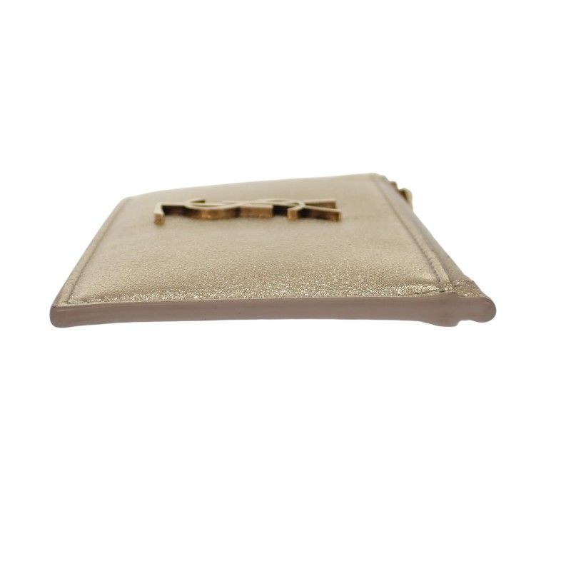 Saint Laurent Zipped Fragment Card Case Coin Compact Wallet Chien — view 5