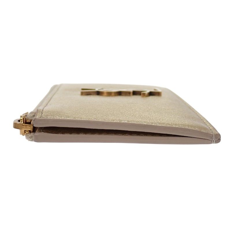 Saint Laurent Zipped Fragment Card Case Coin Compact Wallet Chien — view 6