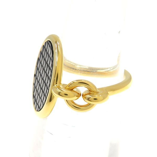 Hermes Elita Jouekestre Pmring 52 Ring Gold Plated — view 2