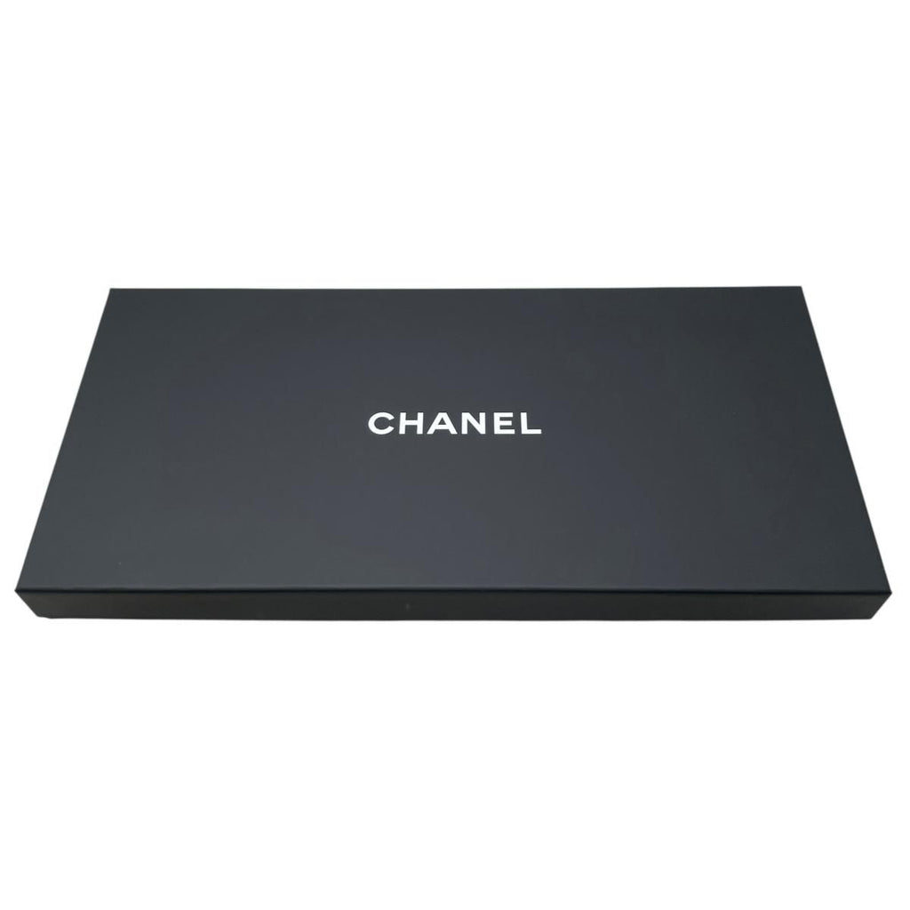 Chanel Belt CC Logo Chain Denim Blue Gold — view 8