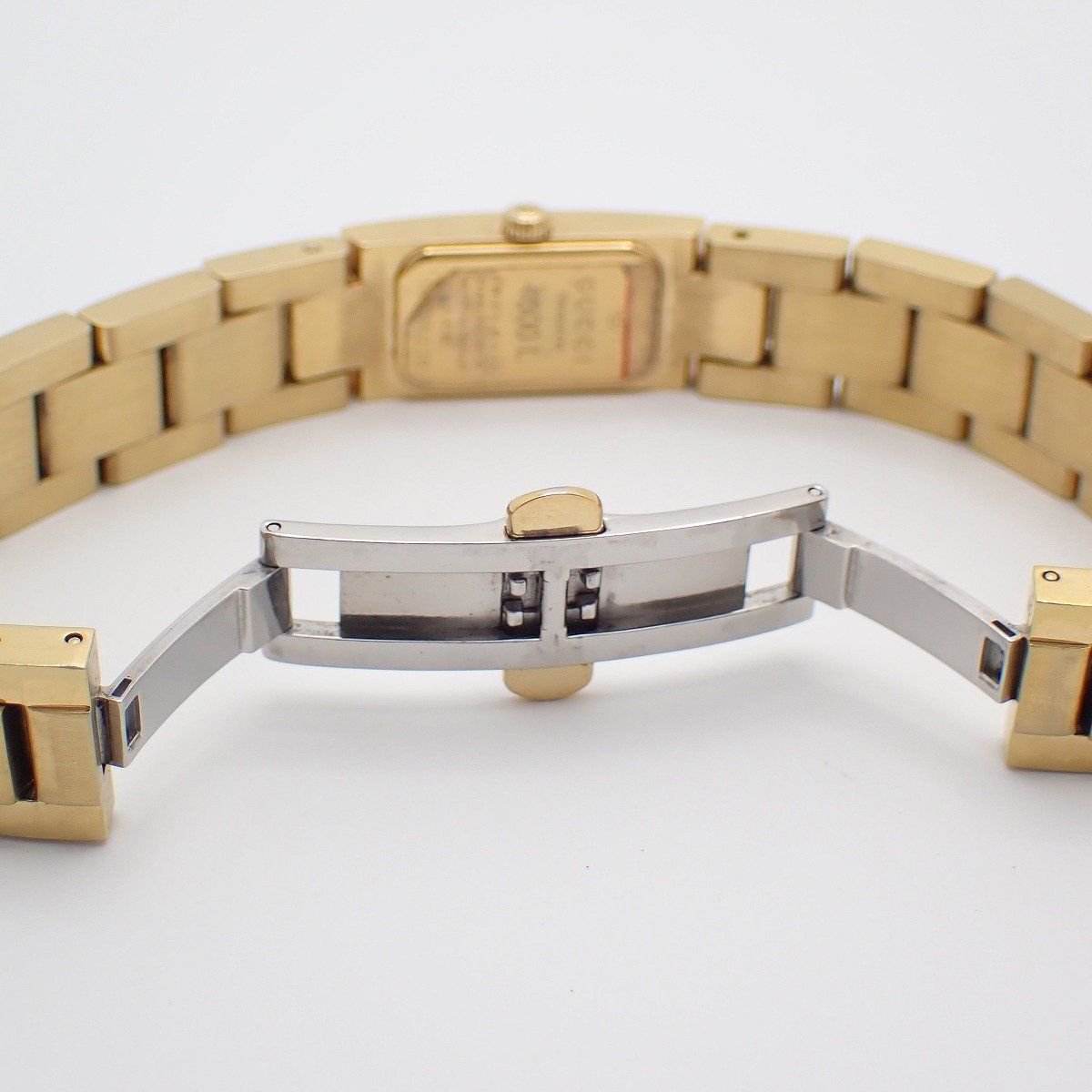Gucci Bracelet Watch Quartz Gold Black Dial — view 6