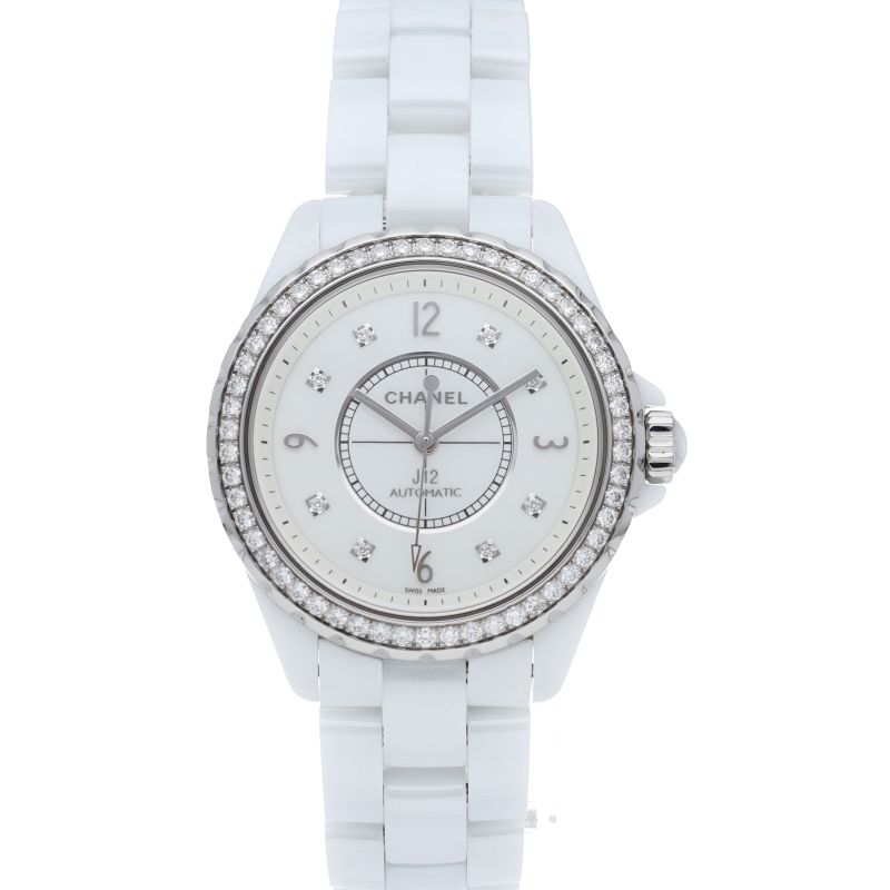 Chanel Watch Diamond Bezel Ceramic — view 2