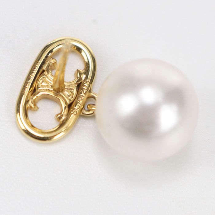 Celine Pearl Triomphe Earrings Metal — view 3