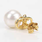 Celine Pearl Triomphe Earrings Metal — view 5