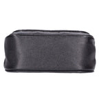 Chanel CC Logo Caviar Leather Chain Shoulder Bag Black — view 4