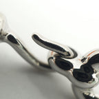 Hermes Leather Bracelet Ruri Double Tour Gray Silver — view 8