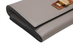 Fendi Peekaboo Continental Wallet Leather Greige Tortoiseshell — view 4