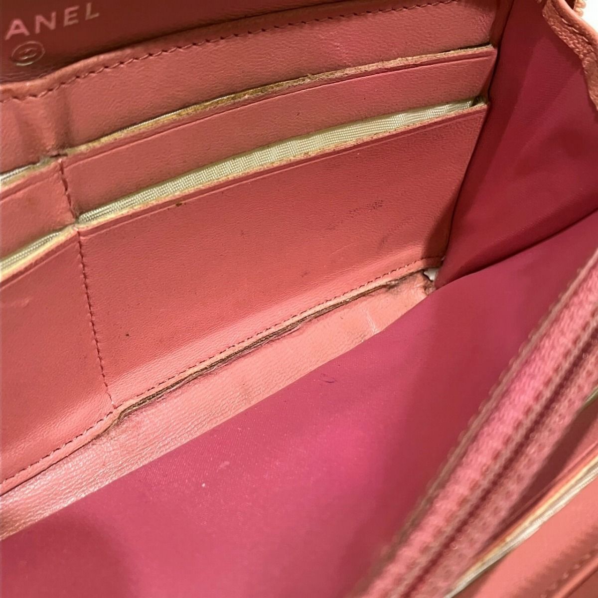 Chanel Camellia Wallet Leather — view 9
