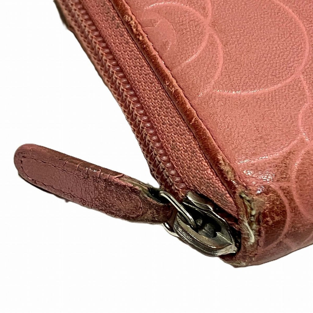 Chanel Camellia Wallet Leather — view 7