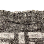 Fendi Scarf Wool Gray — view 8