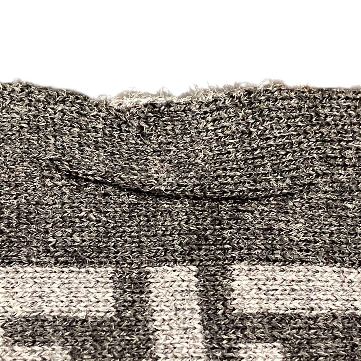 Fendi Scarf Wool Gray — view 8