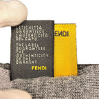 Fendi Scarf Wool Gray — view 6