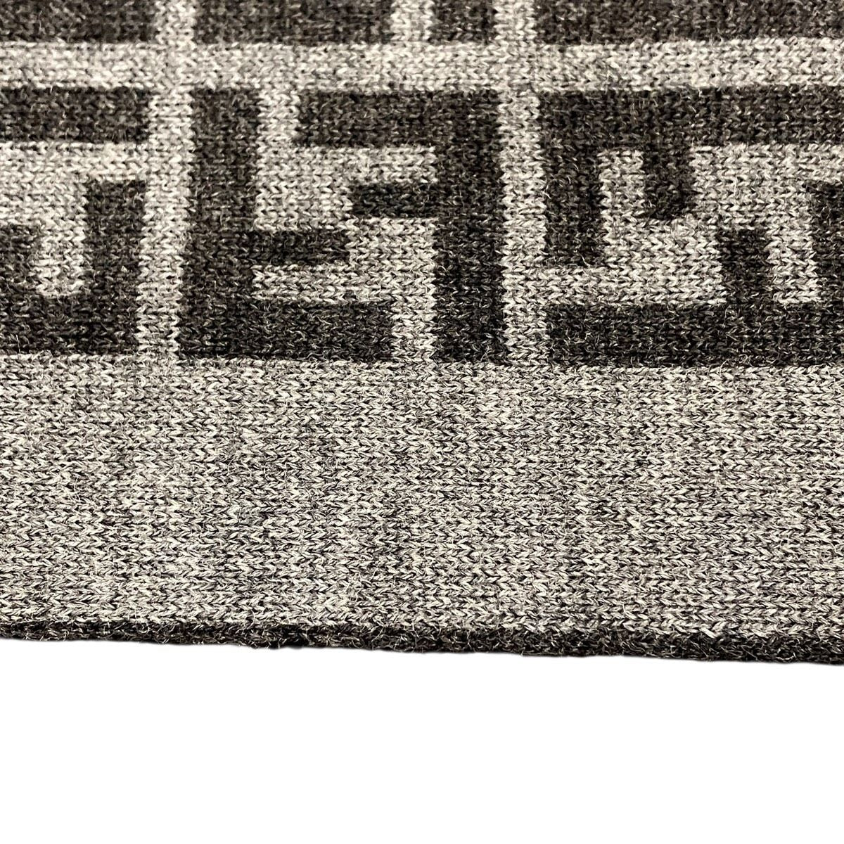 Fendi Scarf Wool Gray — view 7
