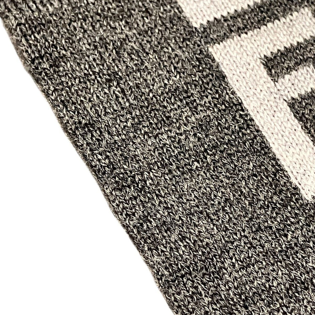 Fendi Scarf Wool Gray — view 9