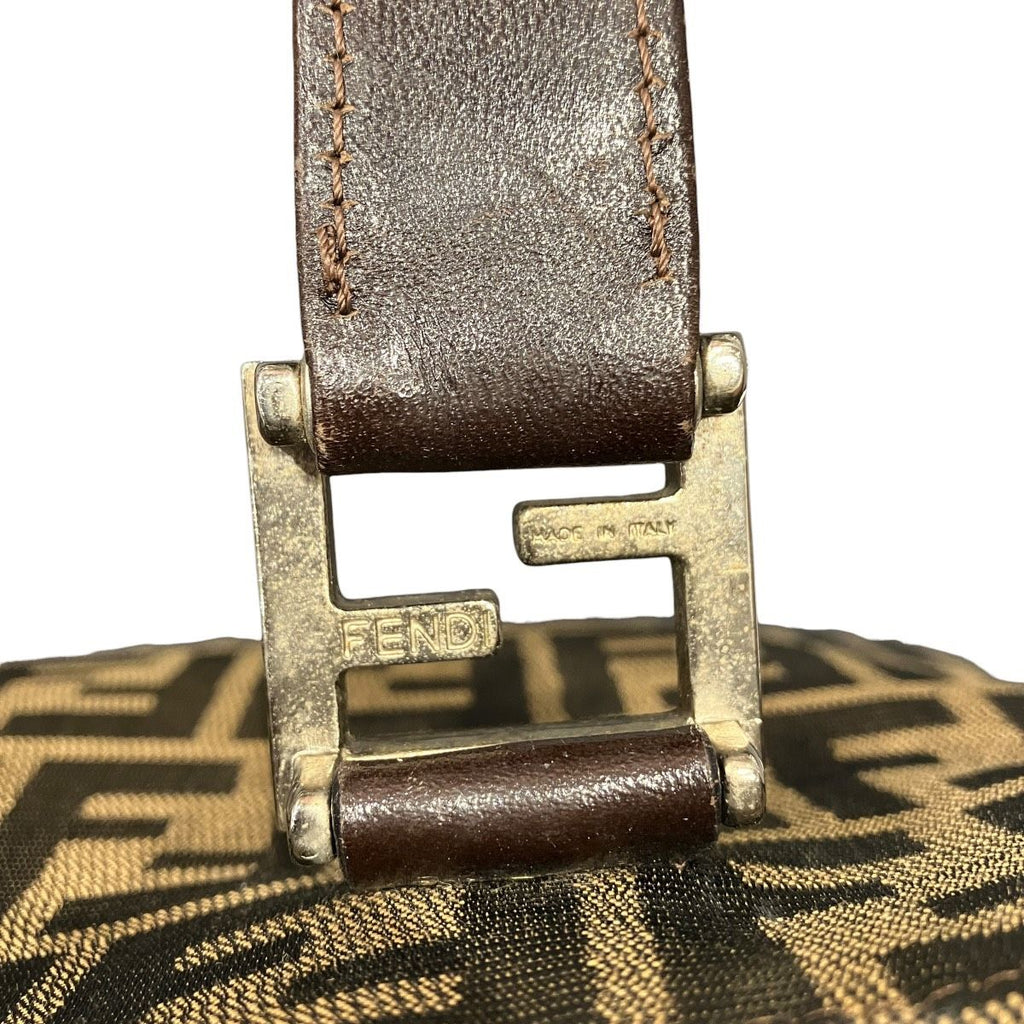 Fendi Handbag Nylon Leather — view 7