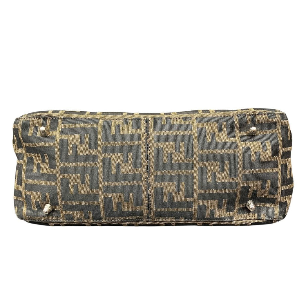 Fendi Handbag Nylon Leather — view 3