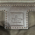 Fendi Handbag Nylon Leather — view 4