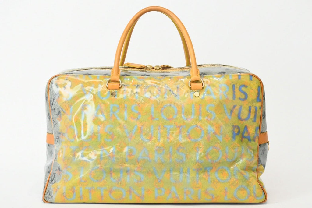 Louis Vuitton Weekender GM Handbag Monogram Pulp Leather — view 2