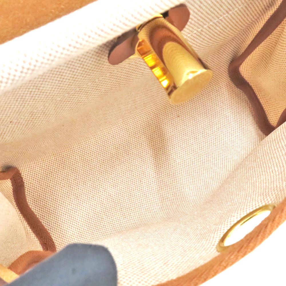 Hermes Herbag Zip 20 Manufactured Brown — view 5