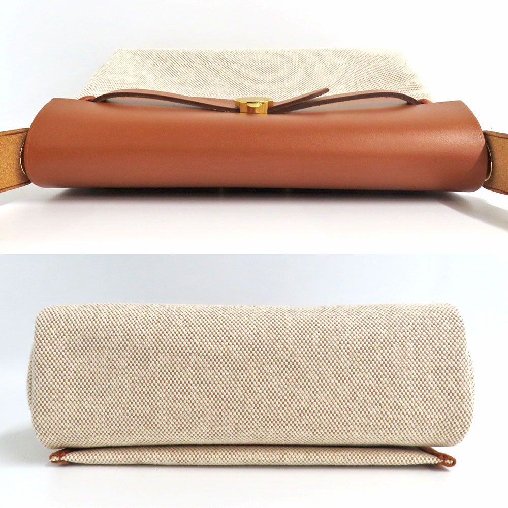 Hermes Herbag Zip 20 Manufactured Brown — view 3