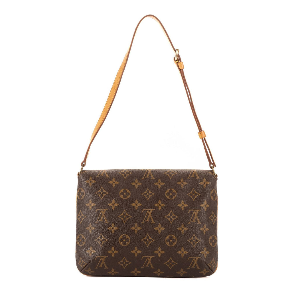Louis Vuitton Musette Tango Brown Monogram Canvas Shoulder Bag — view 5