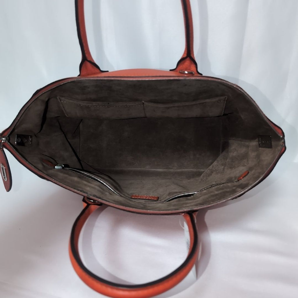 Louis Vuitton Parnassea Lockit PM Orange 2-Way Leather Shoulder Bag — view 8