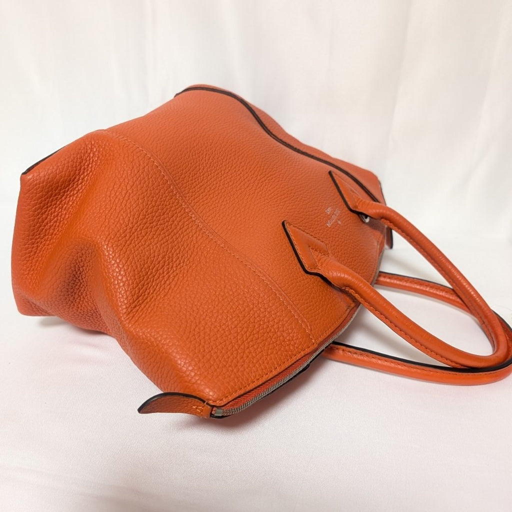 Louis Vuitton Parnassea Lockit PM Orange 2-Way Leather Shoulder Bag — view 4