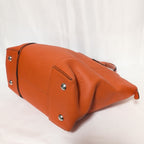 Louis Vuitton Parnassea Lockit PM Orange 2-Way Leather Shoulder Bag — view 3