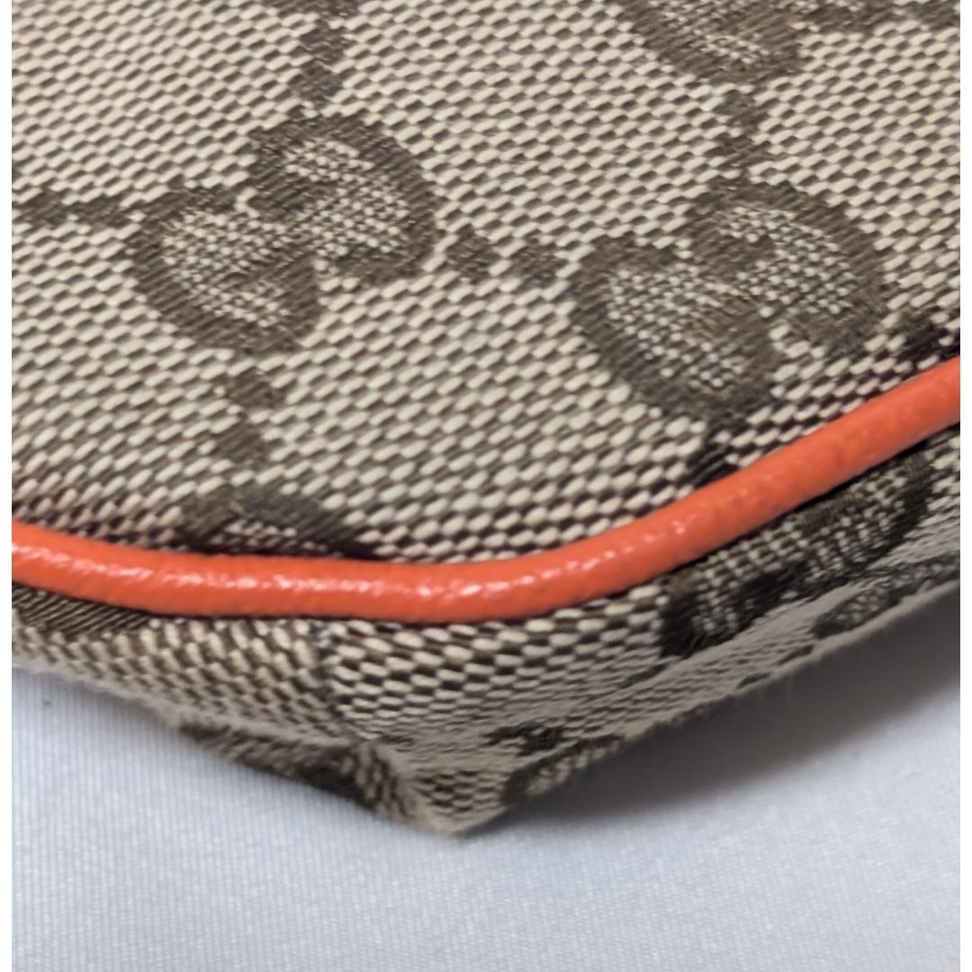Gucci North Face Collaboration GG Canvas Belt Bag Orange — view 7