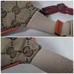 Gucci North Face Collaboration GG Canvas Belt Bag Orange — view 4